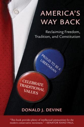 America's Way Back Rediscovering The Roots Of Freedom And Tradition Doc