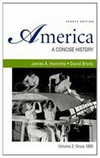 America A Concise History 4e V2 and Reading the American Past 4e V2 and Jungle Reader