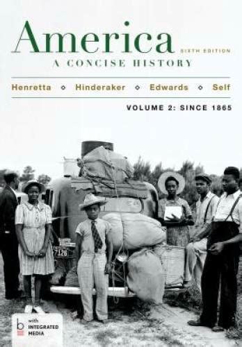 America A Concise History Volume Two Doc