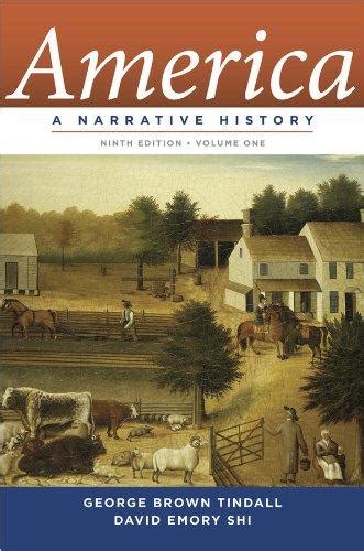 America A Narrative History Ninth Edition Vol 1 Reader