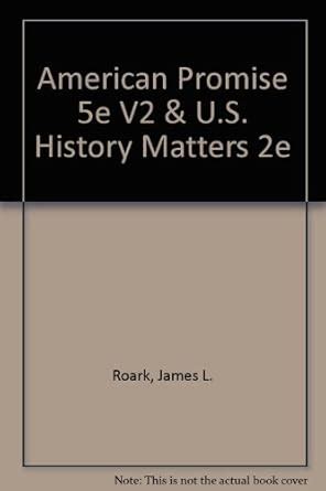 America Promise Compact 2e V2 and History Matters Reader