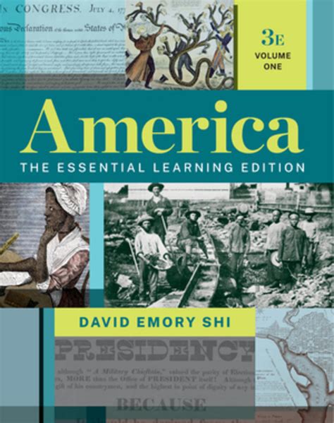 America The Essential Learning Edition Vol One-Volume Reader