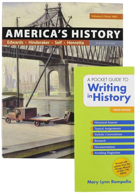 America s History Concise Edition Volume 2 9e and A Pocket Guide to Writing in History 9e Kindle Editon
