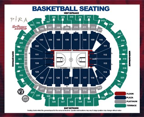 American Airlines Center Basketball Seating Chart