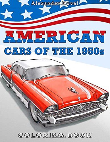 American Cars of the 1950s Coloring Book