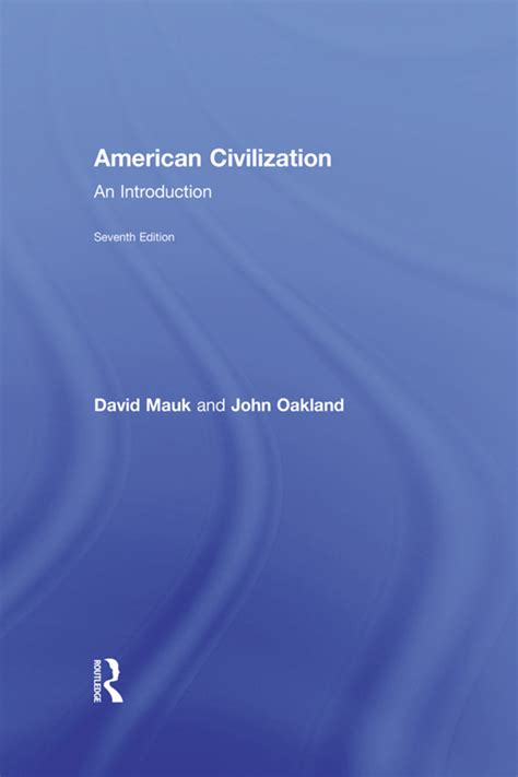 American Civilization. An Introduction Ebook Kindle Editon