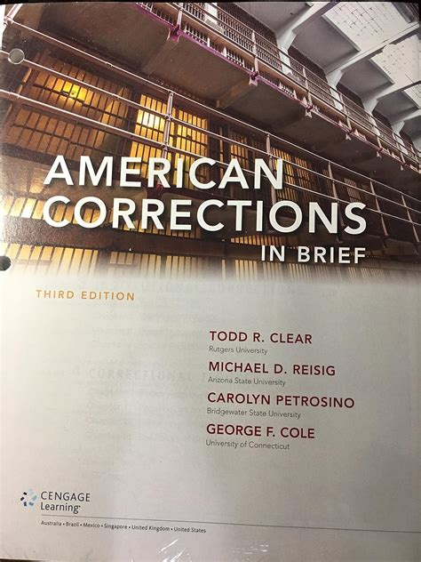 American Corrections in Brief Epub