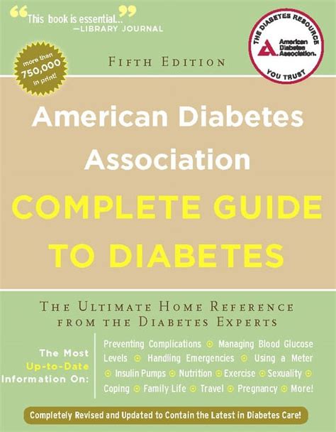 American Diabetes Association Complete Guide to Diabetes The Ultimate Home Reference from the Diabe Reader