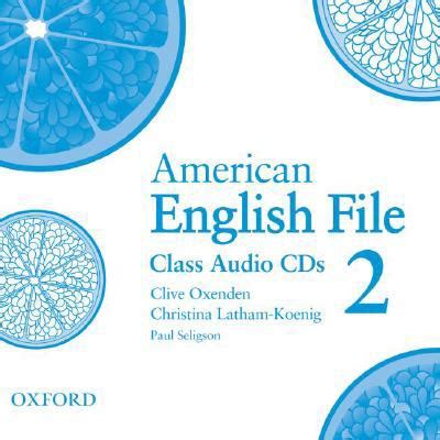 American English File 2 Class CDs Epub