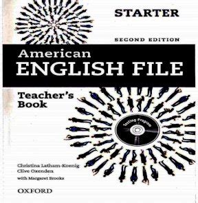 American English File Starter Teachers Guide Ebook PDF