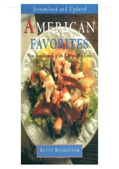 American Favorites Streamlined and Updated New Renditions of the Recipes We Love Epub