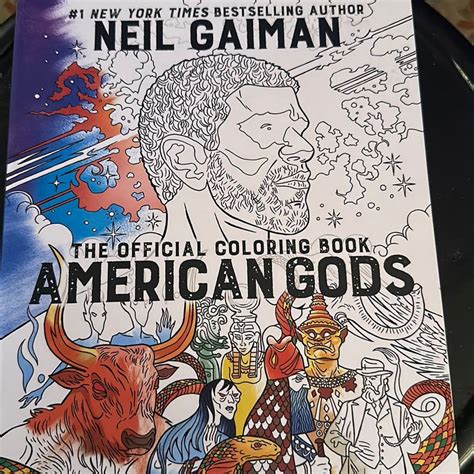 American Gods The Official Coloring Book Kindle Editon