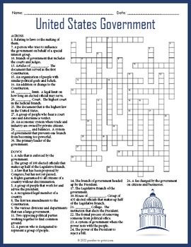 American Government And Economics Crosswords Answer Key Epub