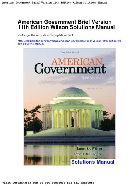 American Government Brief Version 11th Edition Ebook Kindle Editon