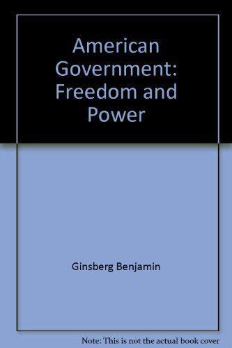 American Government Freedom and Power Kindle Editon