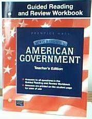 American Government Guided And Review Workbook Answers Reader