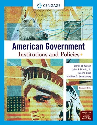 American Government Institutions and Policies MindTap Course List Kindle Editon