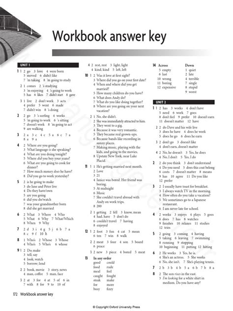 American Headway 2 Second Edition Answers PDF