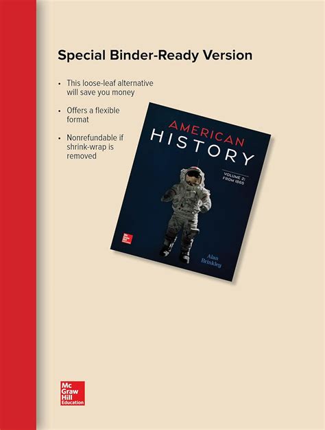 American History Loose Leaf Edition Volume 2 with Connect Access Card Doc