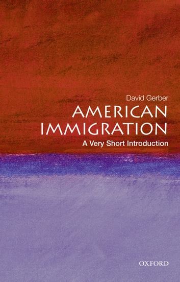 American Immigration A Very Short Introduction PDF