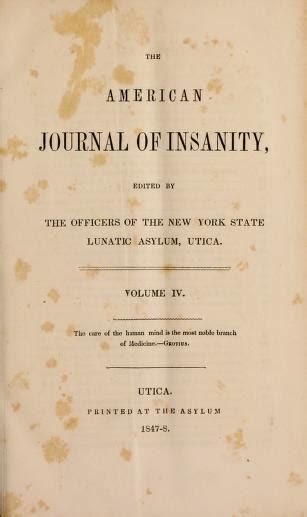 American Journal Of Insanity Volume 4 Epub