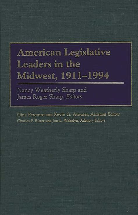 American Legislative Leaders in the Midwest PDF