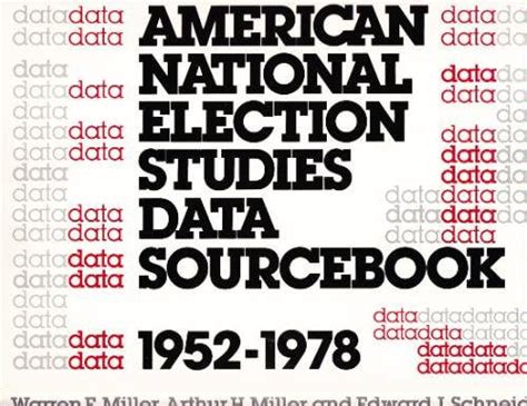 American National Election Studies Data Sourcebook, 1952-1978 Doc
