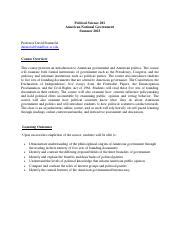 American National Government: A Comprehensive Overview