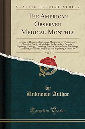 American Observer Medical Monthly Volume 12 PDF