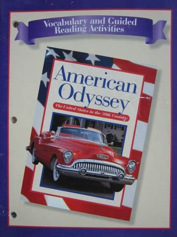 American Odyssey Vocabulary Guided Answer Key Reader