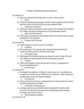 American Pageant Chapter Question Answers Doc