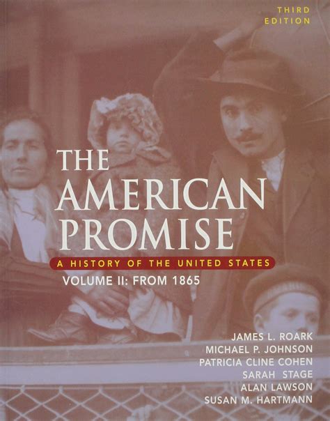 American Promise Compact 3e and Reading the American Past 3e V1 and V2 PDF