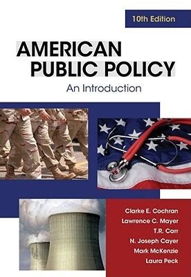 American Public Policy Problems An Introductory Guide PDF