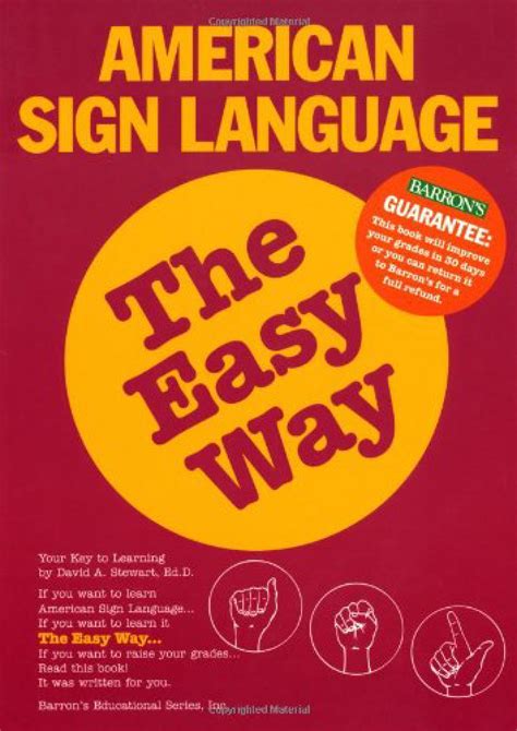 American Sign Language the Easy Way Ebook Reader