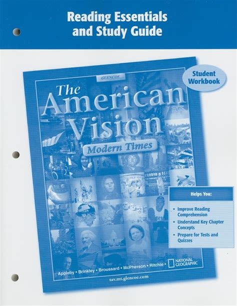 American Vision Modern Times Answers Study Guide PDF