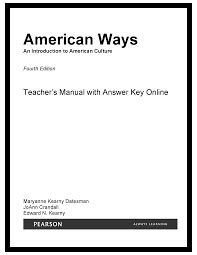 American ways fourth edition answer key Ebook Doc