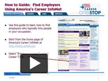 Americas Career Infonet