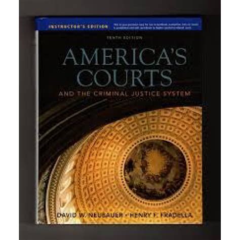 Americas Courts and the Criminal Justice System (10th Edition) [PDF] Reader