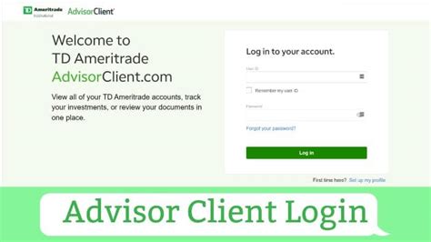 Ameritrade Advisor Client Login: Everything You Need to Know