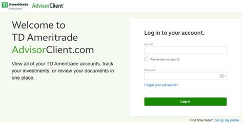 Ameritrade Advisor Client Login: Unlock a World of Financial Opportunities