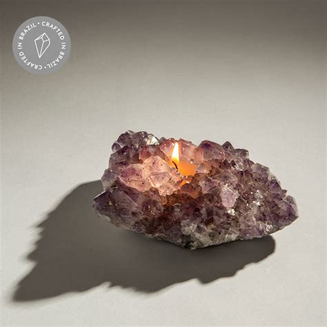 Amethyst Candle Holders: Illuminating Your Space with Serenity and Style