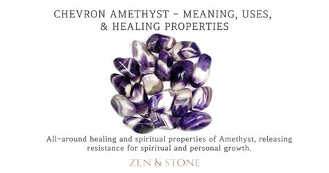 Amethyst Chevron: Unraveling the Mystical Properties and Manifold Applications