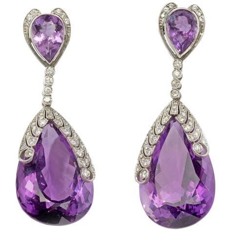 Amethyst Earrings: