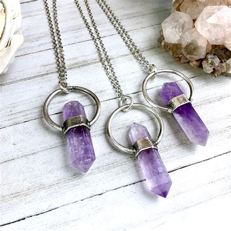 Amethyst Pendants: