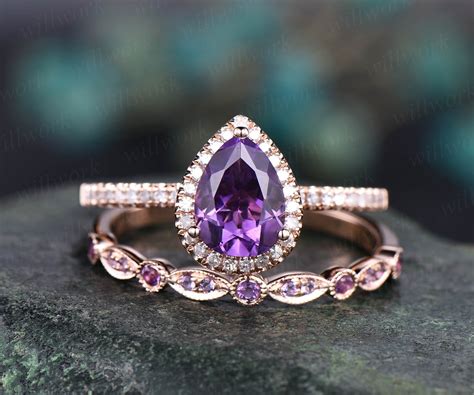 Amethyst Rings: