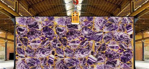 Amethyst Slabs: Elevate Your Space with the Enchanting Beauty of Purple Gemstones