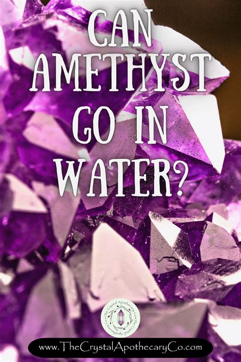 Amethyst Water: