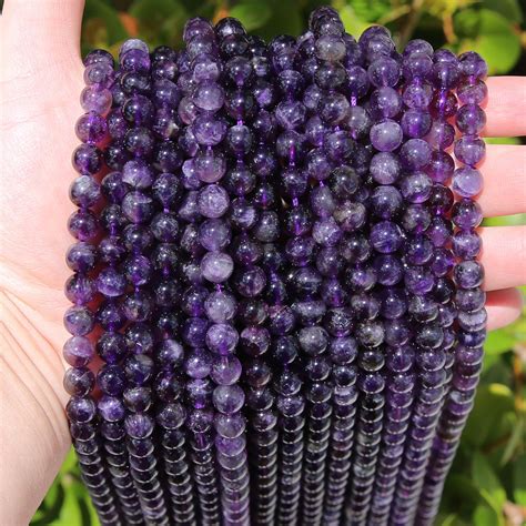 Amethyst beads