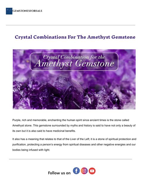 Amethyst with Calcite: A Spiritual and Healing Stone Combination