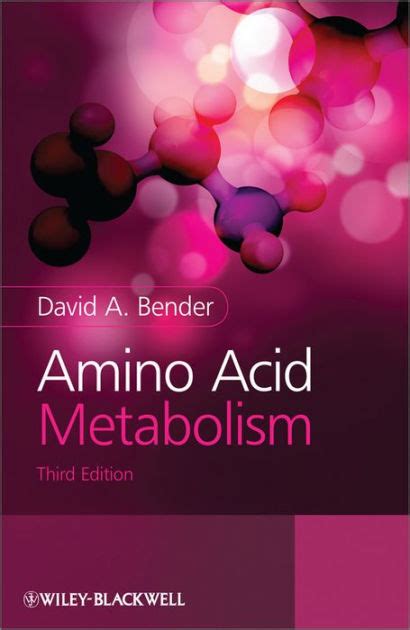 Amino Acid Metabolism (Hardcover) Ebook Epub